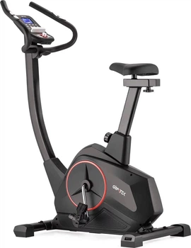 Rower treningowy Gymtek XB4000 elektromagnetyczny Czarno-czerwony (5907766666981)