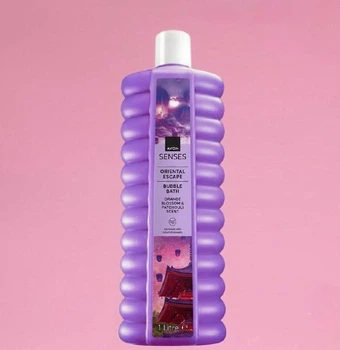 Пена для ванны Avon Senses «Восточное путешествие» с ароматом цветов апельсина и пачули, 1000 мл.
