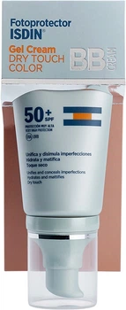 Сонцезахисний крем-гель Isdin Fotoprotector SPF50+ Dry Touch Color BB 50 мл (470001631718)