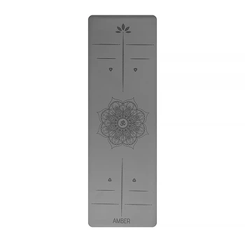 Коврик для йоги Ganesh Align Amber Cool Grey 183×61×0,4 см