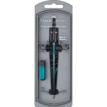 Циркуль Faber-Castell, до 340 мм., QUICK SET COMPASS TWISTER, (574482)