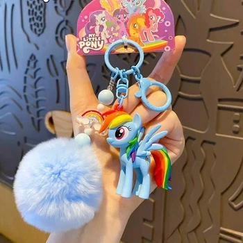 Ігровий брелок My Little Pony Рейнбоу деш з помпоном Pony Hasbro