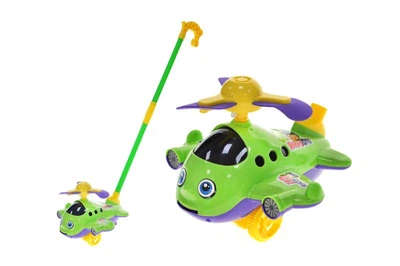 Іграшка каталка на паличці Літак 9904A, у пакеті р.18x13,5x17 см YG Toys