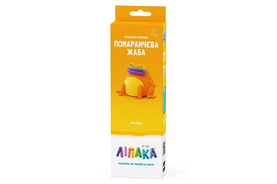 Набор самостоятельно твердеющего пластилина ЛИПАКА - ЭКЗОТИЧЕСКИЕ ЖИВОТНЫЕ: Оранжевая лягушка 30124-UA01