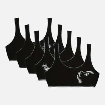 Набор подростковых топов 5 шт для девочки Donella 6071RM 158-164 см Черный (D_8697840708535)