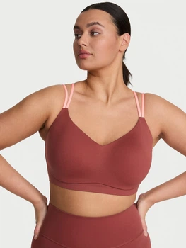 Спортивный топ для фитнеса женский Victoria's Secret 817324903 L Коричневый (1160633368)