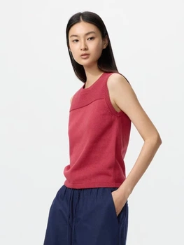 Жилет женский Uniqlo 736129942 M Красный (1160668169)