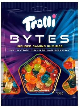 Желейні цукерки Trolli Bytes 150 г (4000512463696)
