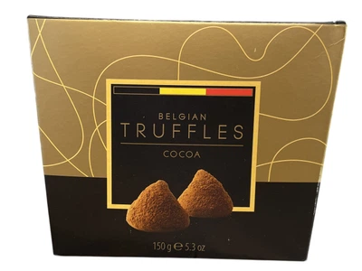 Цукерки Belgian Truffles шоколадні трюфелі зі смаком какао 150 г (5420066370018)