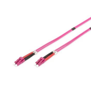 Оптический патчкорд Digitus LC/UPC-LC/UPC, 50/125, MM, OM4, duplex, 10м