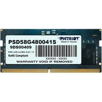 Модуль памяти для ноутбука SoDIMM DDR5 8GB 4800 MHz Patriot