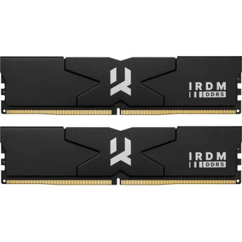 Модуль памяти для компьютера DDR5 32GB (2x16GB) 6400 MHz IRDM Black Goodram