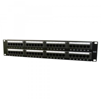 Патч-панель 19" 48xRJ-45 UTP cat.5е, 2U, тип 110 Cablexpert