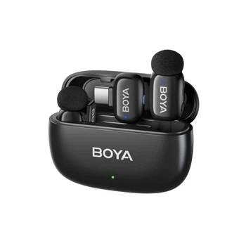 Микрофоны BOYA Mini 2-02 беспроводные 2.4GHz USB-C (6977490711898)