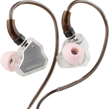 Навушники 7HZ x Crinacle Zero 2 Silver Type-C з мікрофоном