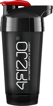Шейкер спортивный 4FIZJO Ultra 700 мл Black/Red (P-5905973407106)