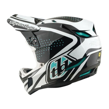 Вело шлем TLD D4 POLYACRYLITE HELMET; THE LINE [CHARCOAL / WHITE] XL