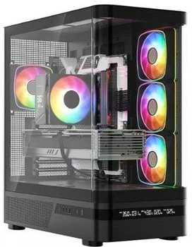 Корпус Modecom VOLCANO AQ200 ARGB MIDI FRONT (MC-A-AQ200-4FA-B)