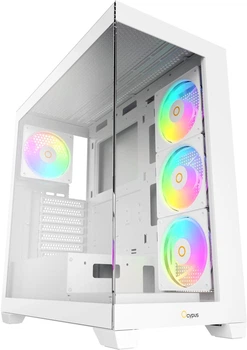 Корпус OCYPUS GAMMA C72 WH ARGB (GAMMA-C72-WHD400XX-GL)