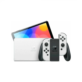 Портативная консоль Nintendo Switch OLED with White Joy-Con