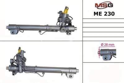 Рулевая рейка с ГУР Mercedes-Benz S-Class W221 05-13, Mercedes-Benz E-Class W212 09-16, Mercedes-Benz C-Class W204 07-14 MSG ME230 (A2214604800, A2214604900, A2044603600)