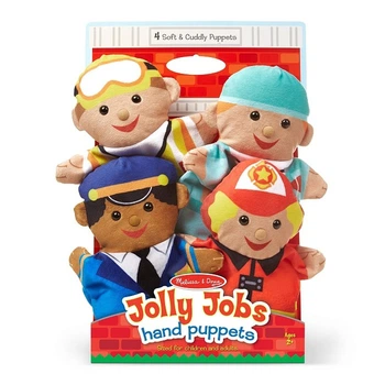 Кукольный театр "Веселые помощники" MelissaandDoug MD19086, 4 штуки