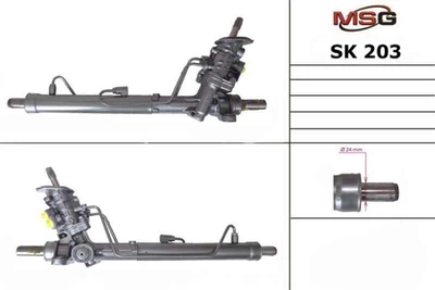 Рулевая рейка с ГУР VW Polo 02-09, Skoda Fabia I 99-07, SEAT Cordoba 02-09 MSG SK203 (6Q1423055AH, 6Q1423055L, 6Q1423055M)