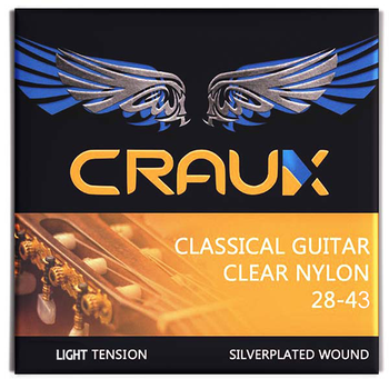 Струны для классической гитары Craux Strings (Калибр 28-43)