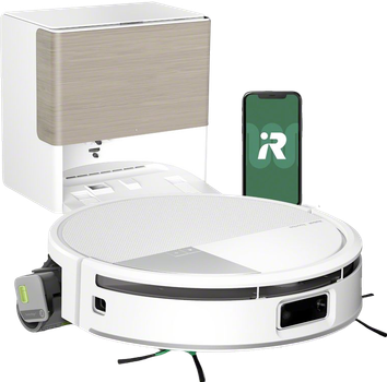 Робот-пилосос iRobot Roomba Max 705 Combo Білий + станція AutoWash