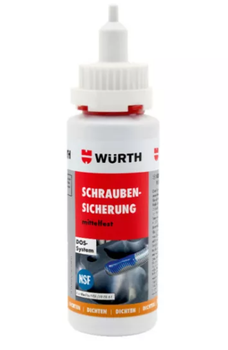 Фиксатор резьбы (синий) 25g (от -55°С до +150°С) 0893243025 , Wurth