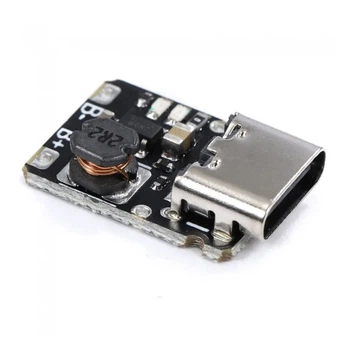 Мини модуль заряда/разряда USB Type-C 5V 1А 1S Li-Ion, Li-Pol батарей 18650 3.7/4.2В (LX-LBC3)