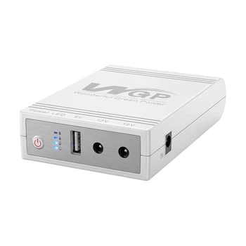 Источник бесперебойного питания Mini UPS WGP UPS103C 20000mAh 5V/12V/12V, Li-ion 4*5Ah, для роутера и оптического терминала (42-00253)