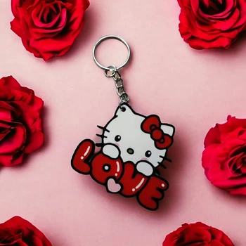 Брелок для ключів Hello Kitty Love. Aivory