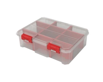 Органайзер для дрібних деталей, 11", 290x220x84, REGULAR Organizer Compact L Plus Transparent, ORGQRCLPTRAPG001, QBRICK