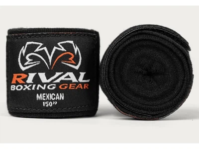 Бинти RIVAL Mexican Handwraps 150 3,8 м (150') чорний (3963)