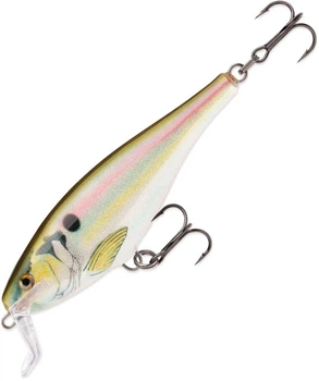 Воблер Rapala Super Shad Rap F 140 mm 45 g 1.5-2.7 m White/Gold Leaf (1102-SSR14 RSL)