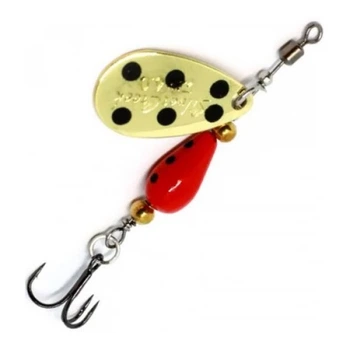 Блесна Daiwa SC Spinner 6 g #2 Red/Black/Yellow (1102-A0009321000)