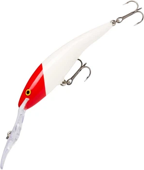 Воблер Rapala Deep Tail Dancer 110 mm 22 g 9 m White/Red (1102-TDD11 RH)