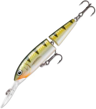 Воблер Rapala Jointed Deep Husky Jerk SP 120 mm 14 g 2.4-4 m Old Gold/Silver (1102-JDHJ12 YP)