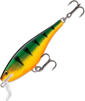 Воблер Rapala Super Shad Rap F 140 mm 45 g 1.5-2.7 m Green/Yellow (1102-SSR14 P)