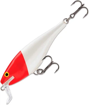 Воблер Rapala Super Shad Rap F 140 mm 45 g 1.5-2.7 m White/Red (1102-SSR14 RH)