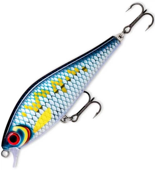 Воблер Rapala Super Shadow Rap 110 mm 38 g 0.9-1.2 m Mid Blue/Blue (1102-SSDR11 SCRB)