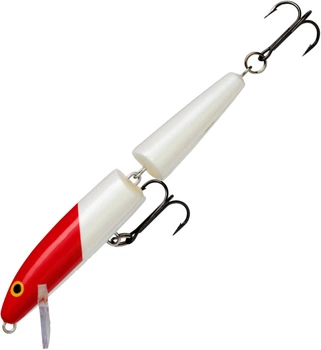 Воблер Rapala Jointed F 130 mm 18 g 1.2-4.2 m White/Red (1102-J13 RH)
