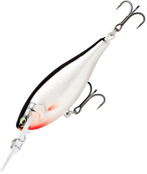 Воблер Rapala Shad Rap Elite 75 mm 12 g White/Black (1102-SRE75 GDS)