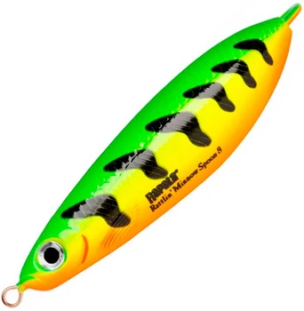 Блесна Rapala Rattlin Minnow Spoon 80 mm 16 g Green/Orange (1102-RMSR08 FT)