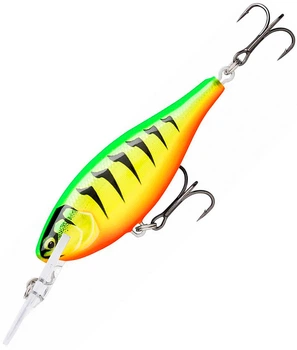 Воблер Rapala Shad Rap Elite 75 mm 12 g Yellow/Green (1102-SRE75 GDFT)