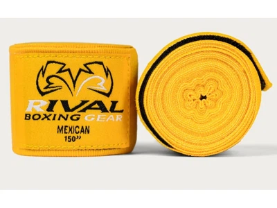 Бинти RIVAL Mexican Handwraps 150 3,8 м (150') жовтий (3963)
