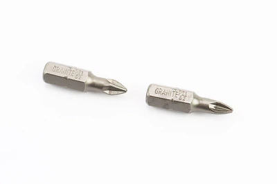 Біта до шуруповерта PZ1 25 мм 1/4" S2, 2 шт GRANITE