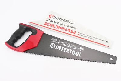 Ножовка по дереву ручная 400 мм HT-3107 INTERTOOL