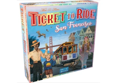Настільна гра Days of Wonder Квиток на поїзд: Сан-Франциско (Ticket to Ride: San Francisco) (англ.) (DOW720164)